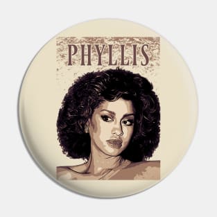 Phyllis // 80s Pin