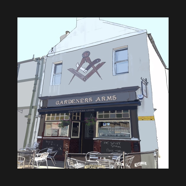 'Gardeners Arms' Haddington, East Lothian, Scotland UK by Alchersone-Art