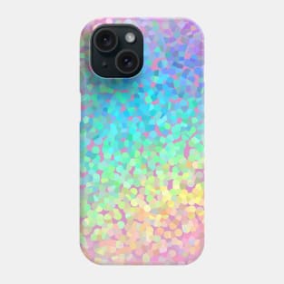 Pointillized Pastel Rainbow Gradient Phone Case