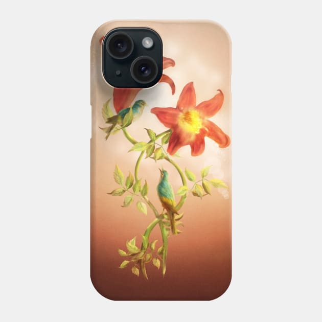 Lover's Flowers Phone Case by DVerissimo