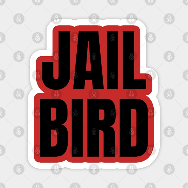 Jail Bird Small Magnet by Spatski