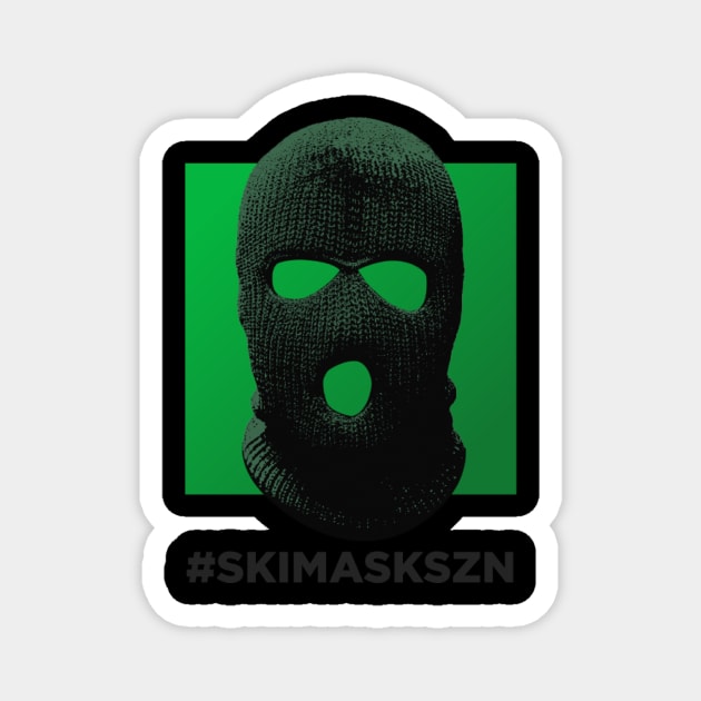 Ski Mask Szn Magnet by Philly Drinkers