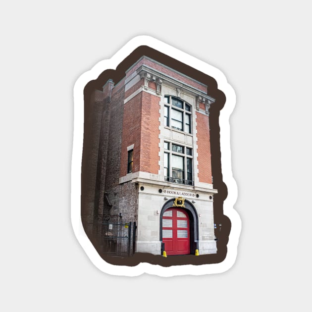 GhostBusters Fire House Magnet by StormChaserD