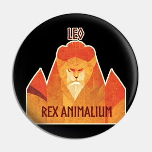 leo, rex animalium Pin