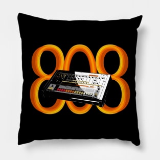 808 drum machine Pillow