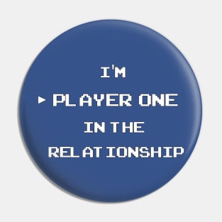 I'm Player One Pin