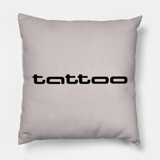 tattoo Pillow