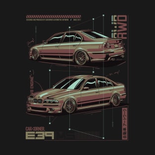 EDM - E39 M5 - CarCorner T-Shirt