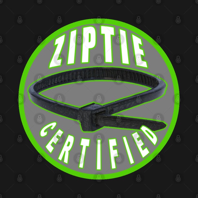 Zip Tie Certified by  The best hard hat stickers 