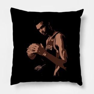 Victor Wembanyama Vector Art Pillow