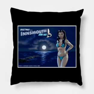 Postcard from Innsmouth Pillow