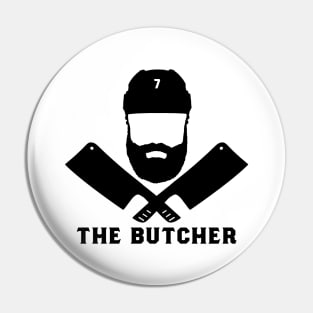 Anaheim Ducks Radko Gudas The Butcher Black Font Pin