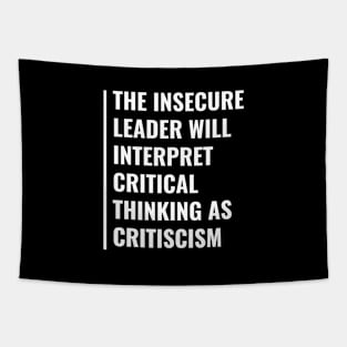 Don't Interpret Critical Thinking With Criticism Tapestry