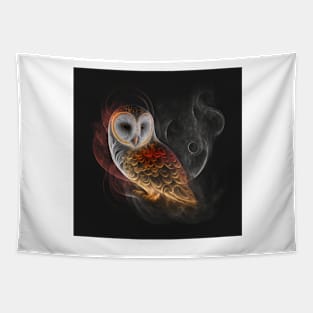 Barn Owl Wisps 05 Tapestry