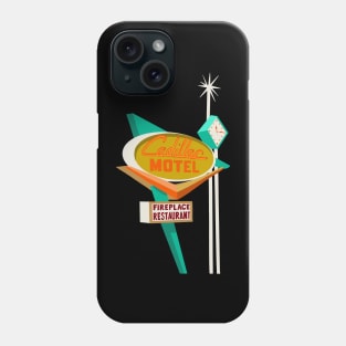 Cadillac Motel Sign Phone Case