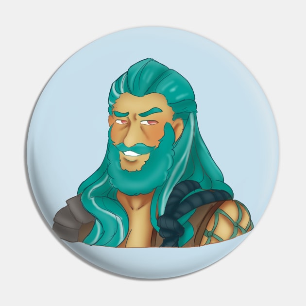 Braxton from "Slave of the Sea" Pin by DawnDagger