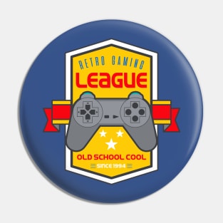 Old School Cool 90s Gamer Pin