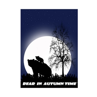 Bear In Autumn Time T-Shirt