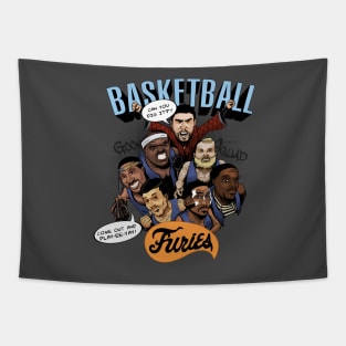 Grizzlies "Basketball Furies" Tapestry