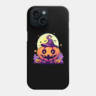 Funny Pumpkin Graphic Men Kids Women Halloween Phone Case