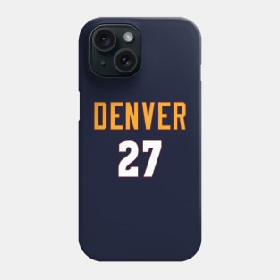 Denver Basketball Phone Case