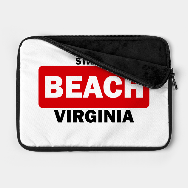 Discover Virginia Beach Strong Gift - Virginia Beach - Laptop Case