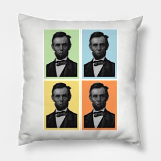 4 Score Abraham Lincoln - American History Pillow