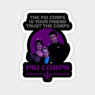 The Psi Corp is your Friend - Trust the Psi Corps Magnet