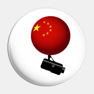 Chinese Spy Balloon shoot down ballon surveillance Pin