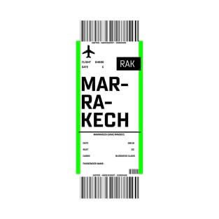 Marrakech boarding pass T-Shirt