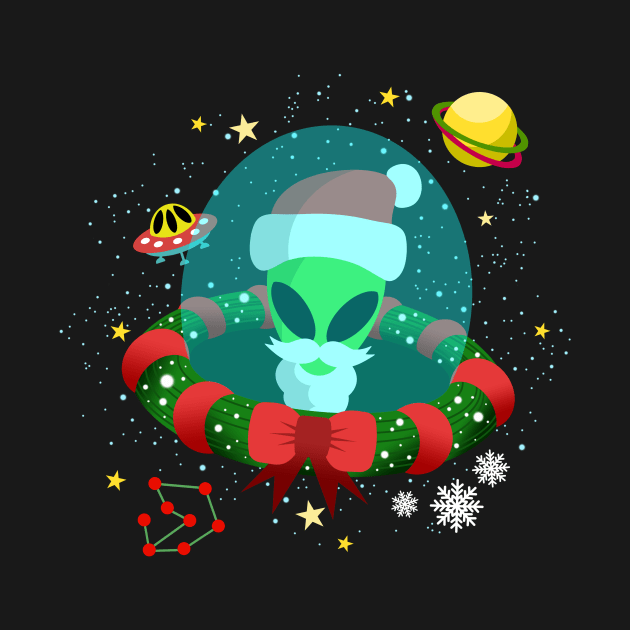 Alien Santa 2 by AdrianaStore