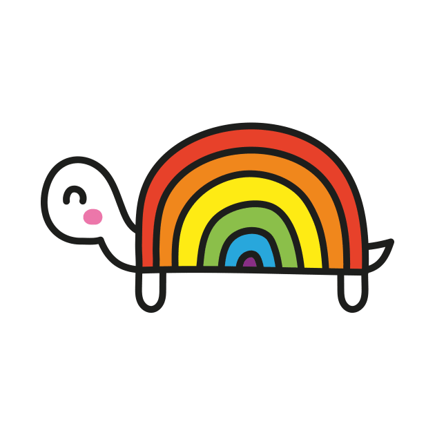 Rainbow turtle by illulief