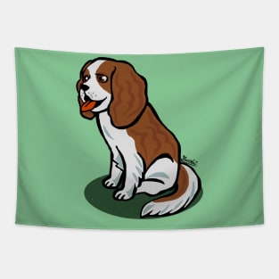 Cute cavalier Tapestry