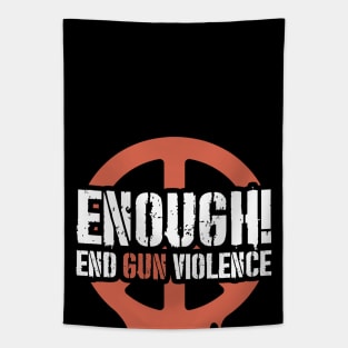 Enough! End Gun Violence Tapestry