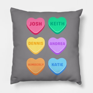 A Date With Dateline Valentine Pillow