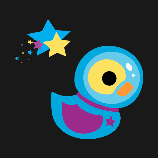 Space Duck Purple/blue by Mai17