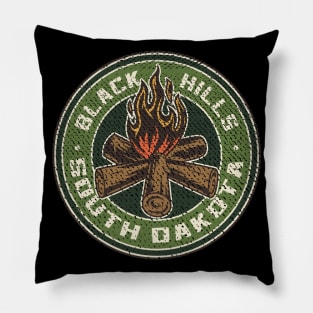 Black Hills South Dakota Campfire Pillow