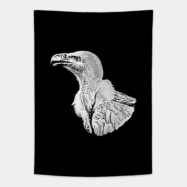 Vulture Tapestry by Guardi