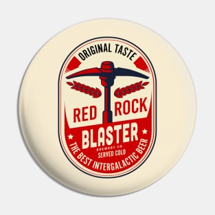 Deep Rock Galactic Red Rock Blaster Beer from the Abyss Bar Pin