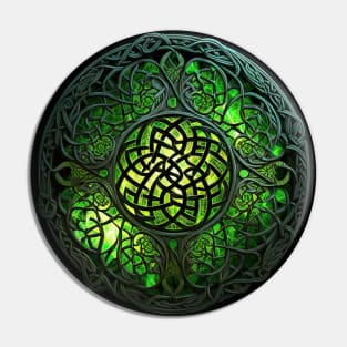 Celtic ornament. Irish ornament for Saint Patrick's Day Pin