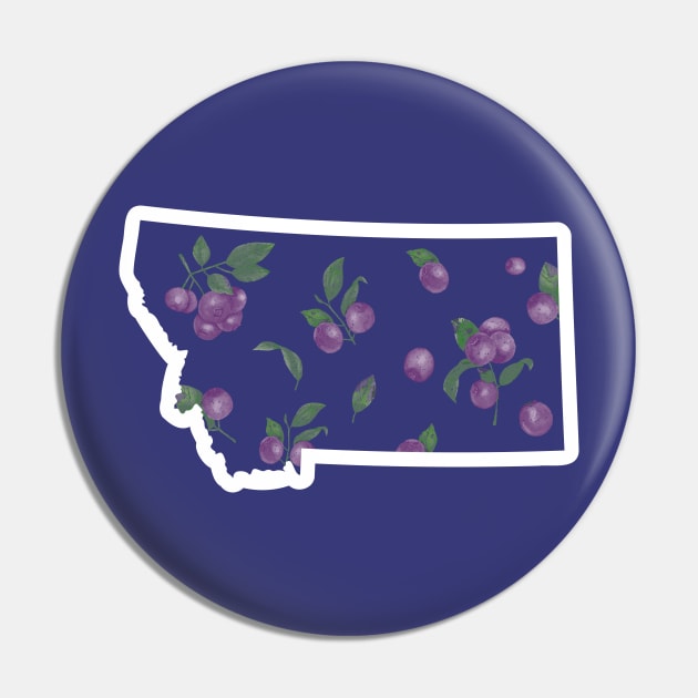 Montana Huckleberries Pin by sentinelsupplyco