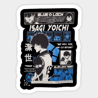 Blue lock Bachira meguru  Sticker for Sale by ZyionBoatwright