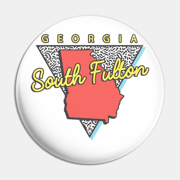 South Fulton Georgia Triangle Pin by manifest