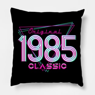 Born In 1985 Throwback Birthday Pillow