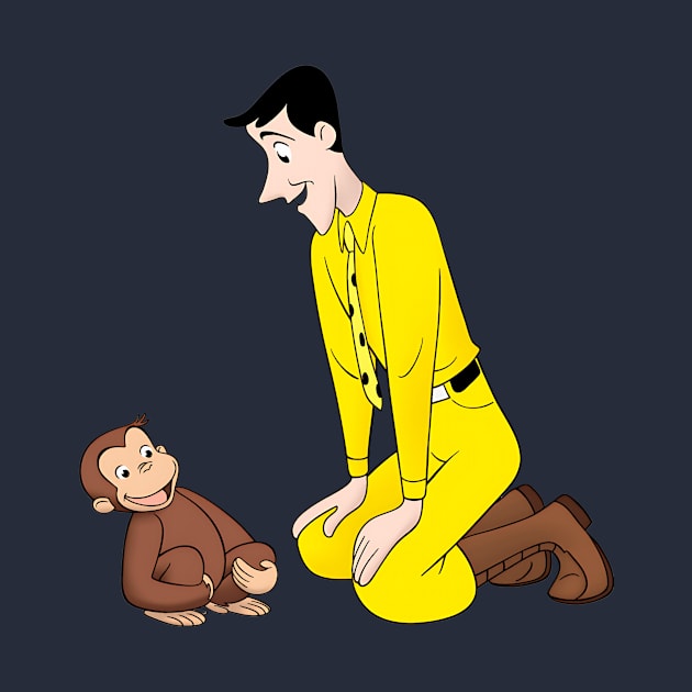 Curious George Man In The Yellow Hat 5 by EcoEssence