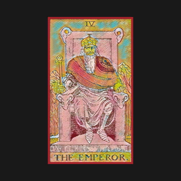 Discover TAROT CARD The Emperor Major Arcana - Tarot Cards - T-Shirt