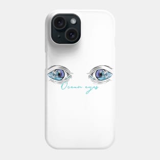 Ocean eyes Phone Case