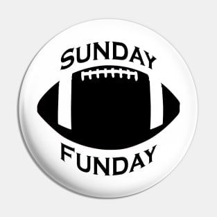 Sunday Funday, Womens Football, Cute Football, Game Day Pin