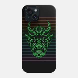 Shinigami Japanese Mask Lines Phone Case