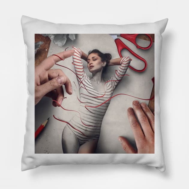 Transcending Reasons Pillow by TulliusHeuer1989